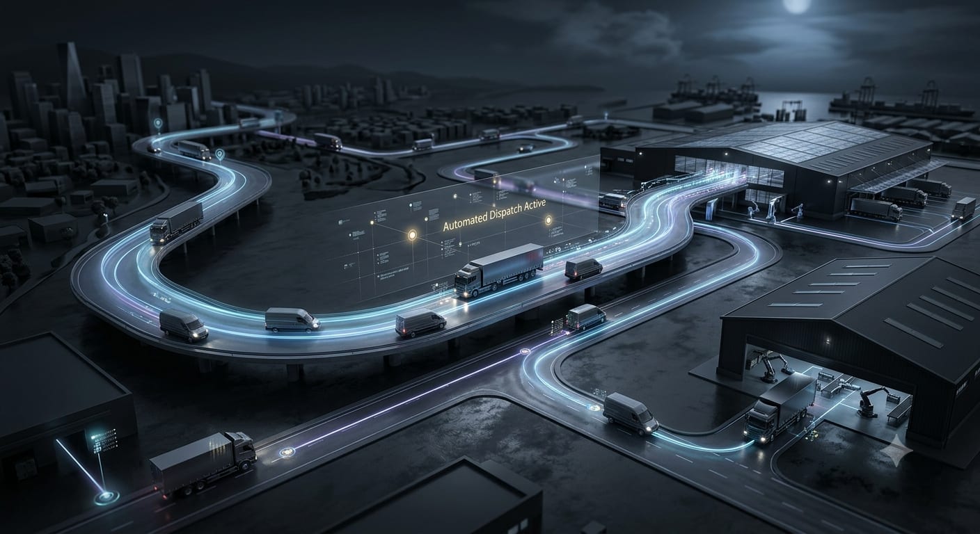 Automating dispatch for a logistics operator — Regional logistics operator